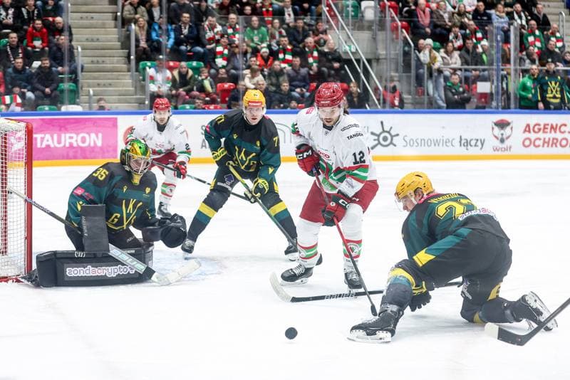 Ice Hockey. Tauron Hokej Liga. ECB Zaglebie Sosnowiec - GKS Katowice. 27.01.2026