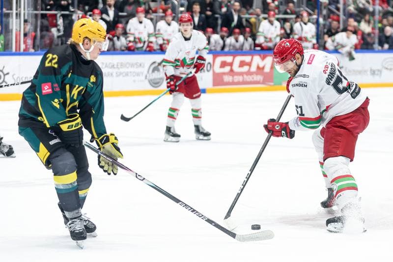 Ice Hockey. Tauron Hokej Liga. ECB Zaglebie Sosnowiec - GKS Katowice. 27.01.2026