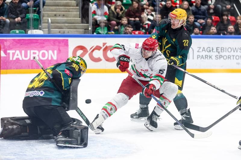 Ice Hockey. Tauron Hokej Liga. ECB Zaglebie Sosnowiec - GKS Katowice. 27.01.2026