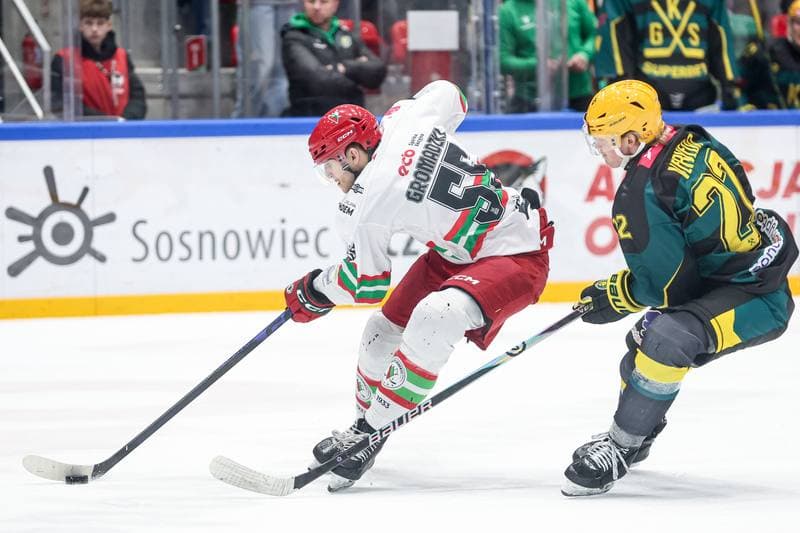 Ice Hockey. Tauron Hokej Liga. ECB Zaglebie Sosnowiec - GKS Katowice. 27.01.2026
