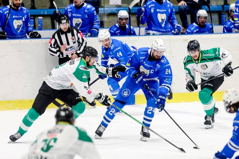 Ice Hockey. Tauron Hokej Liga. JKH GKS Jastrzebie - KS Unia Oswiecim. 24.10.2025