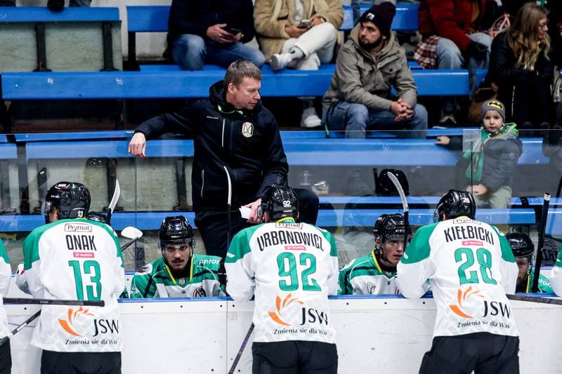 Ice Hockey. Tauron Hokej Liga. JKH GKS Jastrzebie - KS Unia Oswiecim. 24.10.2025