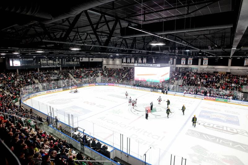 Ice Hockey. Tauron Hokej Liga. ECB Zaglebie Sosnowiec - GKS Katowice. 23.01.2026