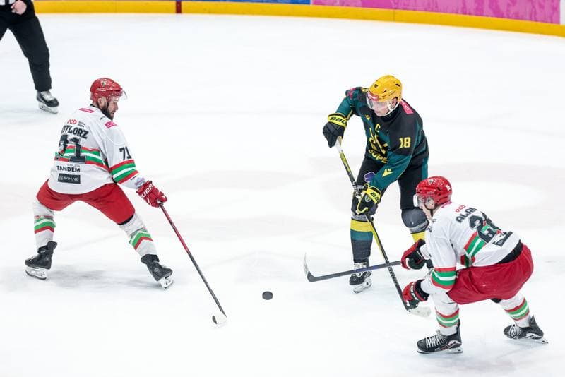 Ice Hockey. Tauron Hokej Liga. ECB Zaglebie Sosnowiec - GKS Katowice. 23.01.2026