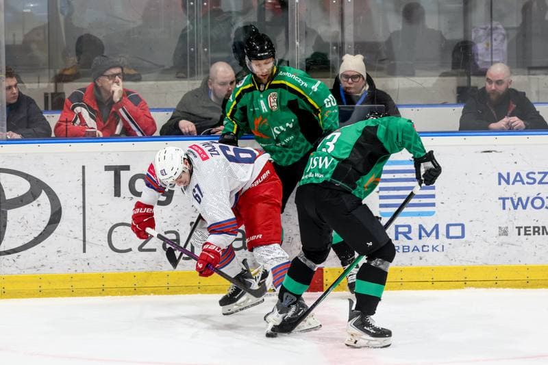 Ice Hockey. Tauron Hokej Liga. BS Polonia Bytom - JKH GKS Jastrzebie. 23.01.2026