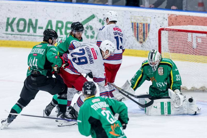 Ice Hockey. Tauron Hokej Liga. BS Polonia Bytom - JKH GKS Jastrzebie. 23.01.2026
