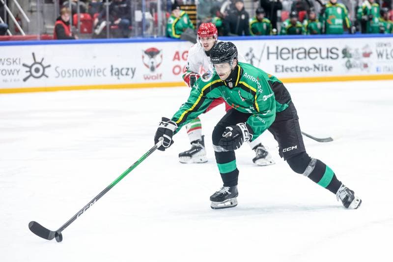 Ice Hockey. Tauron Hokej Liga. ECB Zaglebie Sosnowiec - JKH GKS Jastrzebie. 18.01.2026