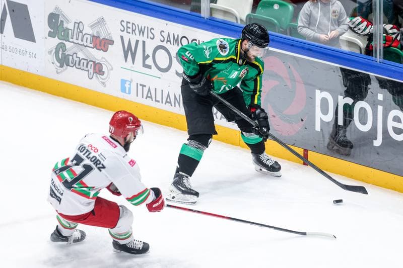 Ice Hockey. Tauron Hokej Liga. ECB Zaglebie Sosnowiec - JKH GKS Jastrzebie. 18.01.2026