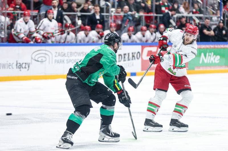 Ice Hockey. Tauron Hokej Liga. ECB Zaglebie Sosnowiec - JKH GKS Jastrzebie. 18.01.2026