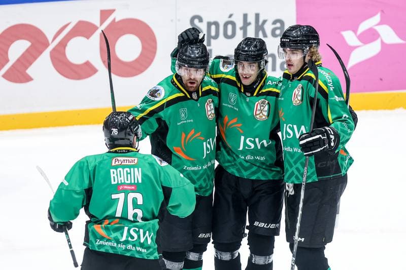 Ice Hockey. Tauron Hokej Liga. ECB Zaglebie Sosnowiec - JKH GKS Jastrzebie. 18.01.2026