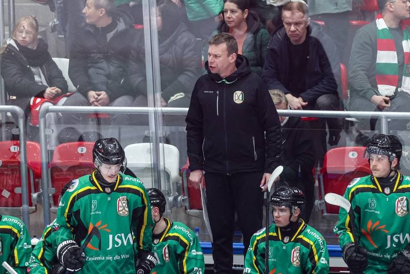 Ice Hockey. Tauron Hokej Liga. ECB Zaglebie Sosnowiec - JKH GKS Jastrzebie. 18.01.2026