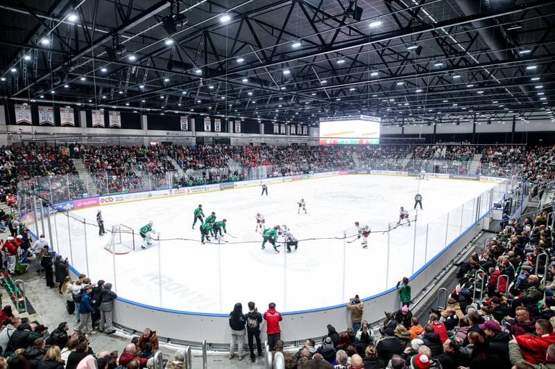 Ice Hockey. Tauron Hokej Liga. ECB Zaglebie Sosnowiec - JKH GKS Jastrzebie. 18.01.2026