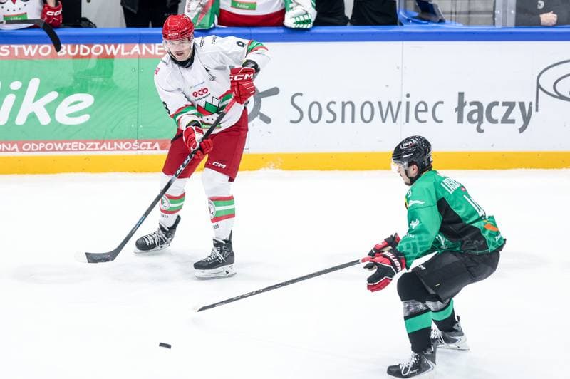 Ice Hockey. Tauron Hokej Liga. ECB Zaglebie Sosnowiec - JKH GKS Jastrzebie. 18.01.2026