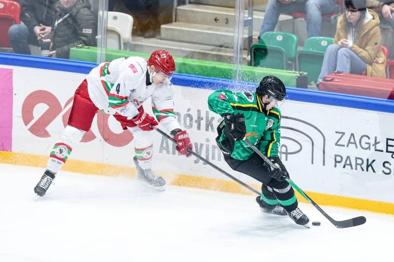 Ice Hockey. Tauron Hokej Liga. ECB Zaglebie Sosnowiec - JKH GKS Jastrzebie. 18.01.2026