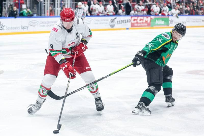 Ice Hockey. Tauron Hokej Liga. ECB Zaglebie Sosnowiec - JKH GKS Jastrzebie. 18.01.2026