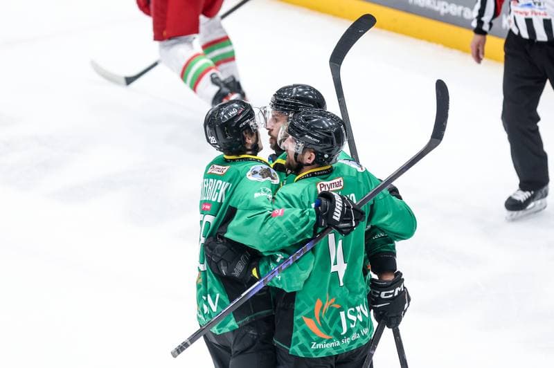 Ice Hockey. Tauron Hokej Liga. ECB Zaglebie Sosnowiec - JKH GKS Jastrzebie. 18.01.2026
