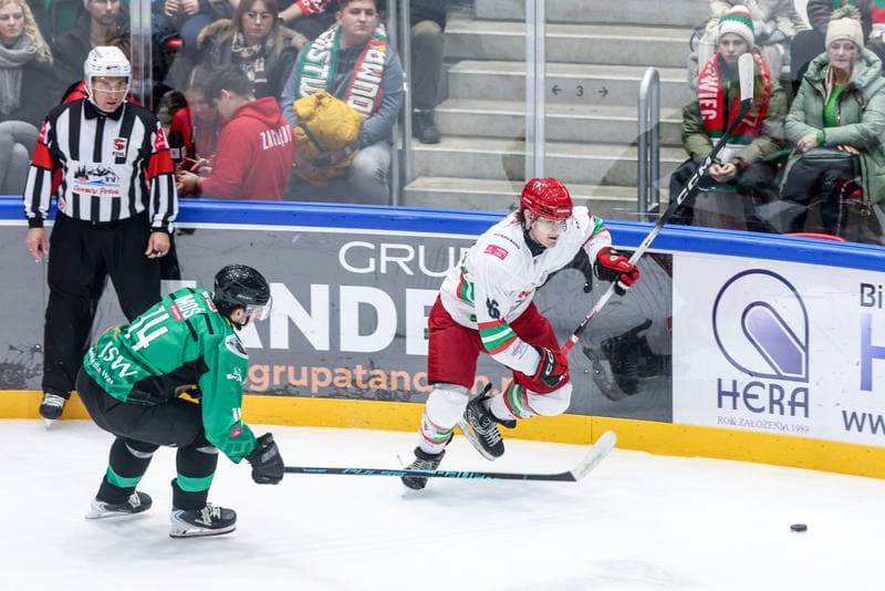 Ice Hockey. Tauron Hokej Liga. ECB Zaglebie Sosnowiec - JKH GKS Jastrzebie. 18.01.2026
