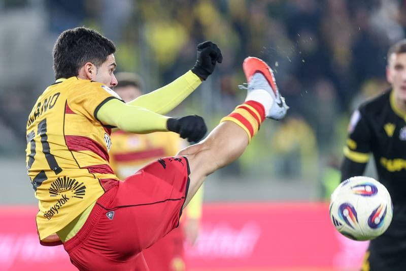 Football. STS Puchar Polski. GKS Katowice - Jagiellonia Bialystok. 04.12.2025