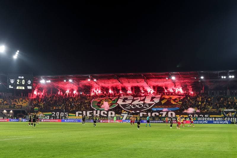 Football. STS Puchar Polski. GKS Katowice - Jagiellonia Bialystok. 04.12.2025