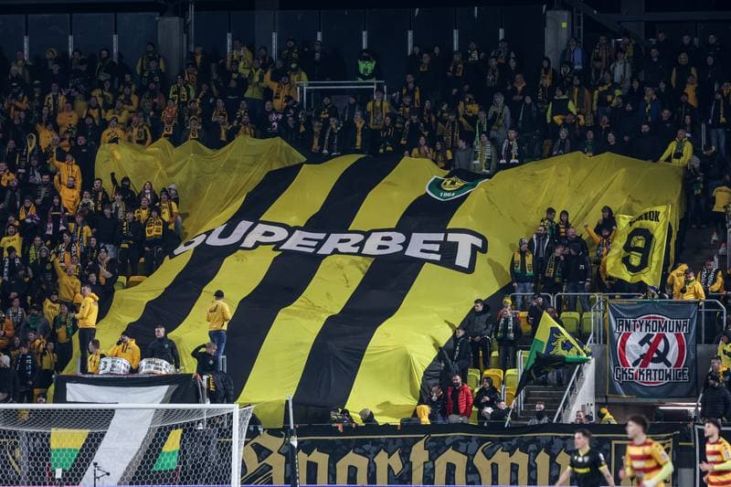 Football. STS Puchar Polski. GKS Katowice - Jagiellonia Bialystok. 04.12.2025