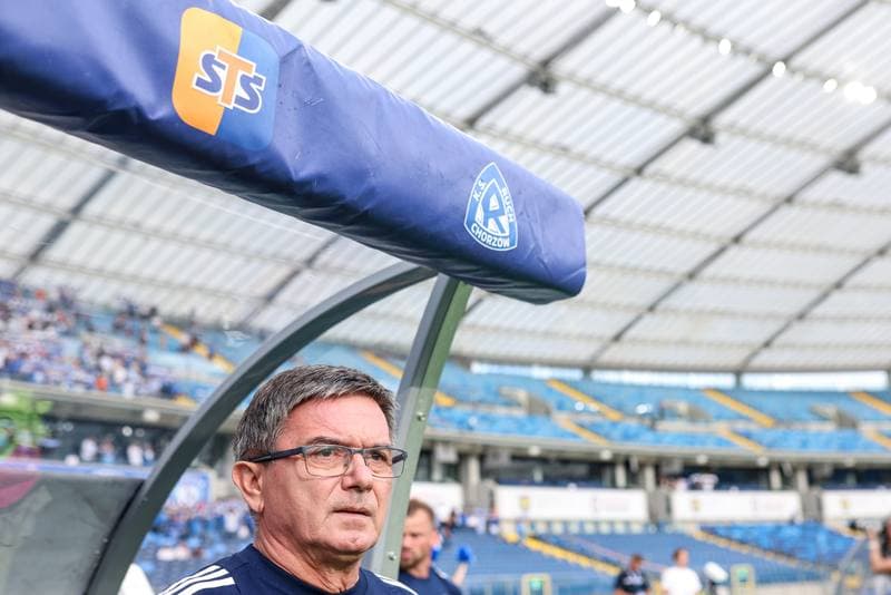 Football. Betclic I liga. Ruch Chorzow - Pogon Siedlce. 08.08.2025