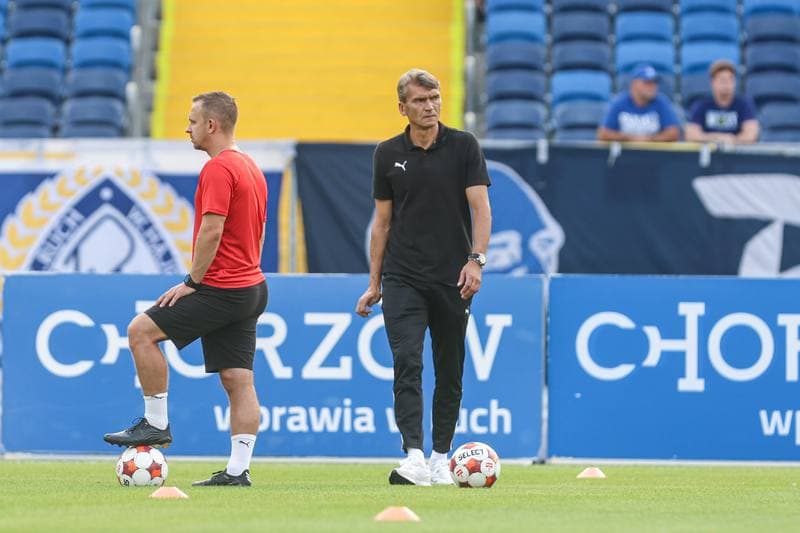 Football. Betclic I liga. Ruch Chorzow - Pogon Siedlce. 08.08.2025