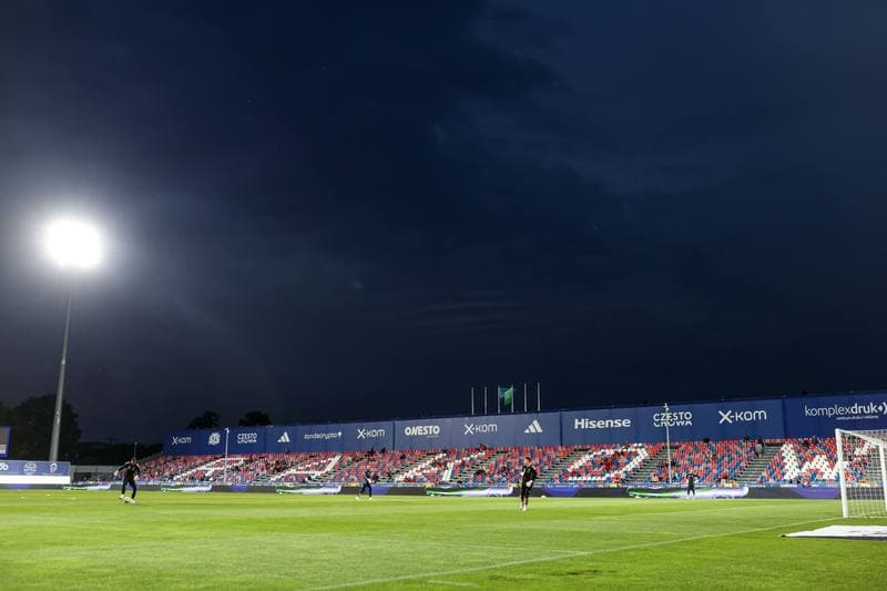 Football. UEFA Conference League. Rakow Czestochowa - PFC Arda Kardzhali. 21.08.2025