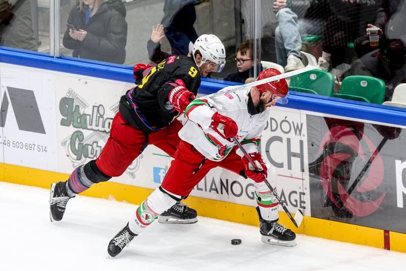 Ice Hockey. Tauron Hokej Liga. ECB Zaglebie Sosnowiec - BS Polonia Bytom. 09.01.2026
