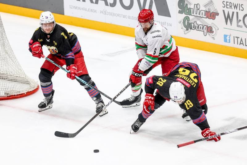 Ice Hockey. Tauron Hokej Liga. ECB Zaglebie Sosnowiec - BS Polonia Bytom. 09.01.2026