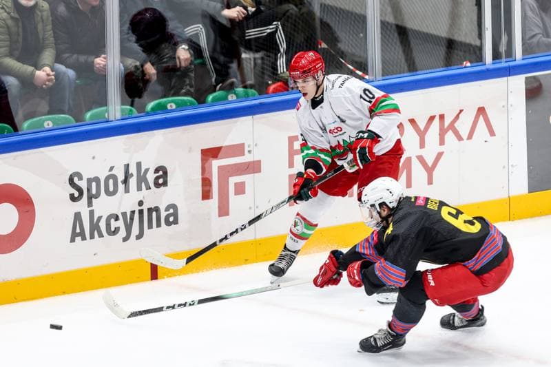 Ice Hockey. Tauron Hokej Liga. ECB Zaglebie Sosnowiec - BS Polonia Bytom. 09.01.2026