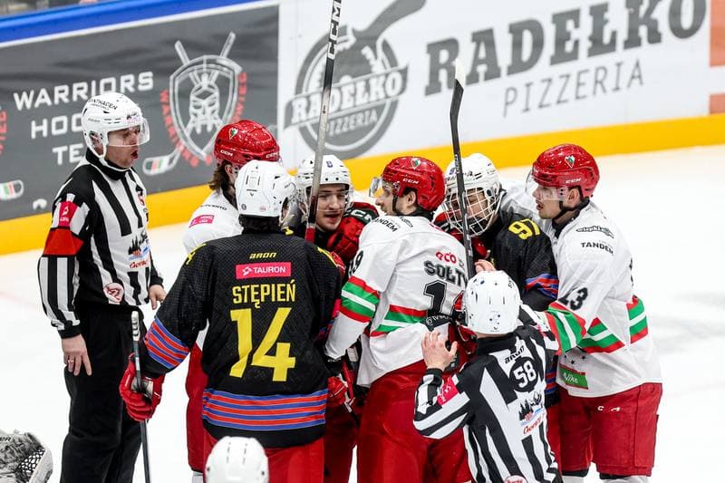 Ice Hockey. Tauron Hokej Liga. ECB Zaglebie Sosnowiec - BS Polonia Bytom. 09.01.2026