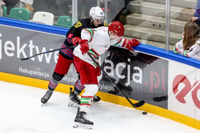 Ice Hockey. Tauron Hokej Liga. ECB Zaglebie Sosnowiec - BS Polonia Bytom. 09.01.2026