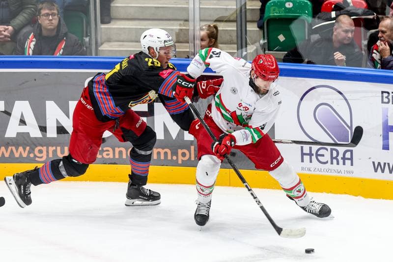 Ice Hockey. Tauron Hokej Liga. ECB Zaglebie Sosnowiec - BS Polonia Bytom. 09.01.2026