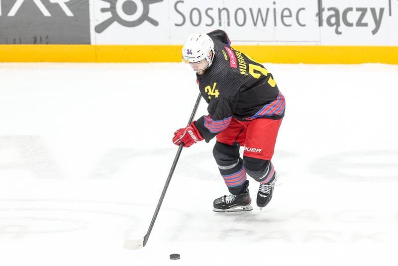 Ice Hockey. Tauron Hokej Liga. ECB Zaglebie Sosnowiec - BS Polonia Bytom. 09.01.2026