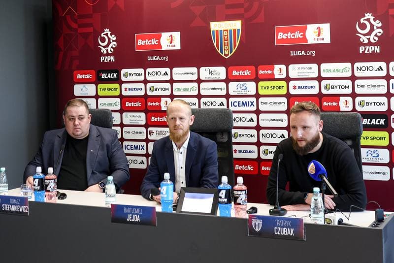 Football. Polonia Bytom. Press Conference. 05.01.2026