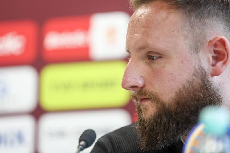 Football. Polonia Bytom. Press Conference. 05.01.2026