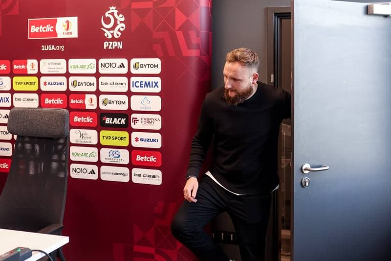 Football. Polonia Bytom. Press Conference. 05.01.2026