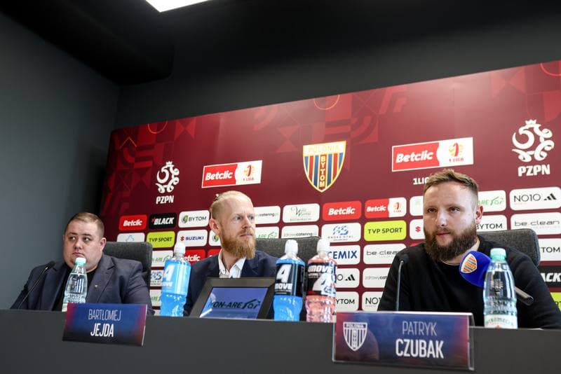 Football. Polonia Bytom. Press Conference. 05.01.2026