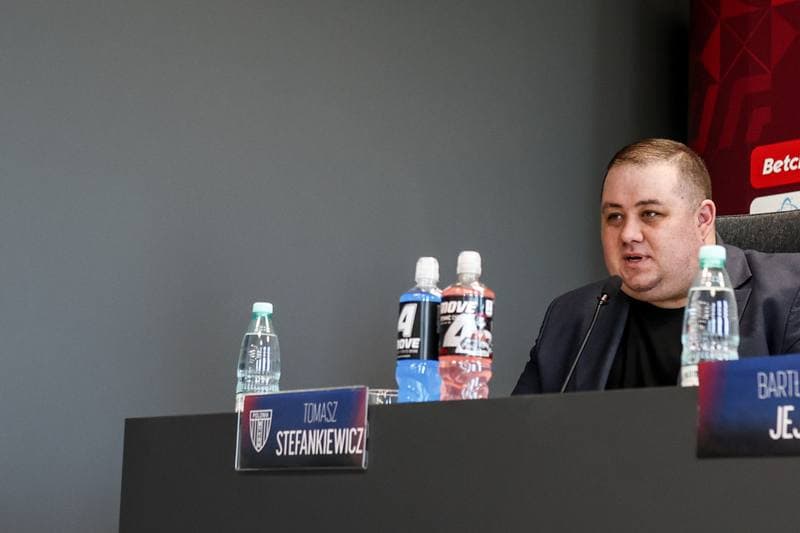Football. Polonia Bytom. Press Conference. 05.01.2026