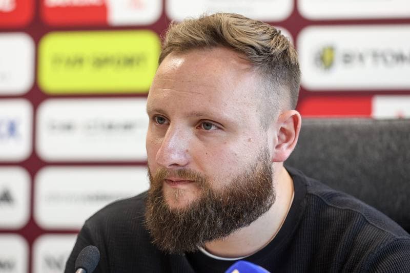 Football. Polonia Bytom. Press Conference. 05.01.2026