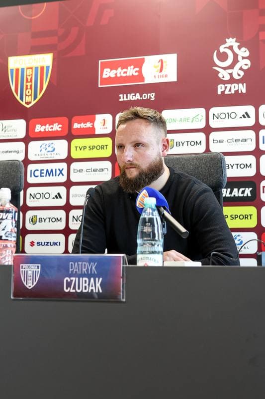 Football. Polonia Bytom. Press Conference. 05.01.2026