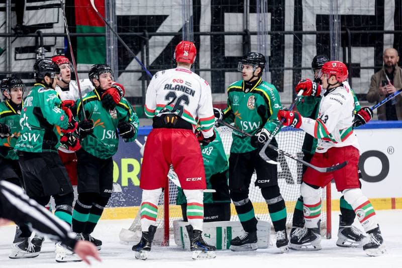 Ice Hockey. Tauron Puchar Polski. ECB Zaglebie Sosnowiec - JKH GKS Jastrzebie. 30.12.2025
