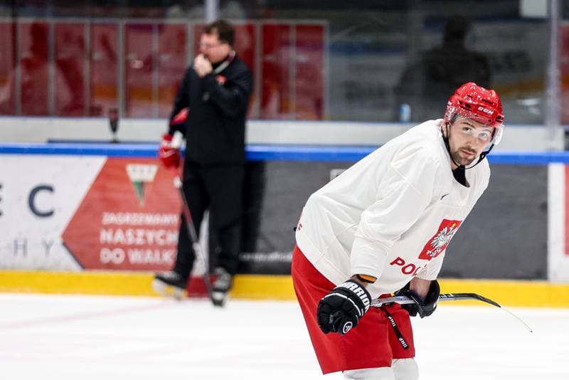 Ice Hockey. Poland national team. Training. 09.12.2025