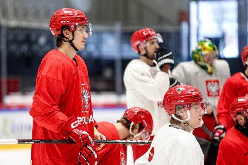 Ice Hockey. Poland national team. Training. 09.12.2025