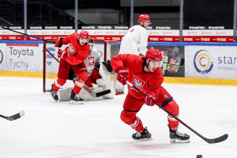 Ice Hockey. Poland national team. Training. 09.12.2025