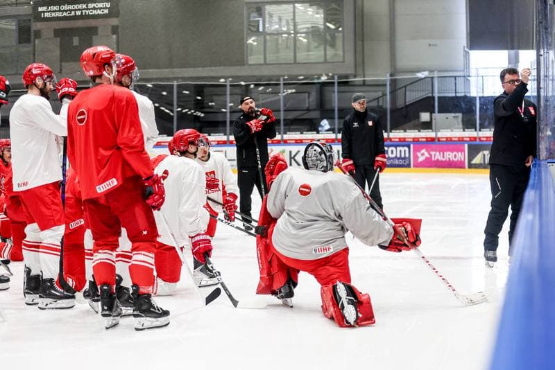 Ice Hockey. Poland national team. Training. 09.12.2025