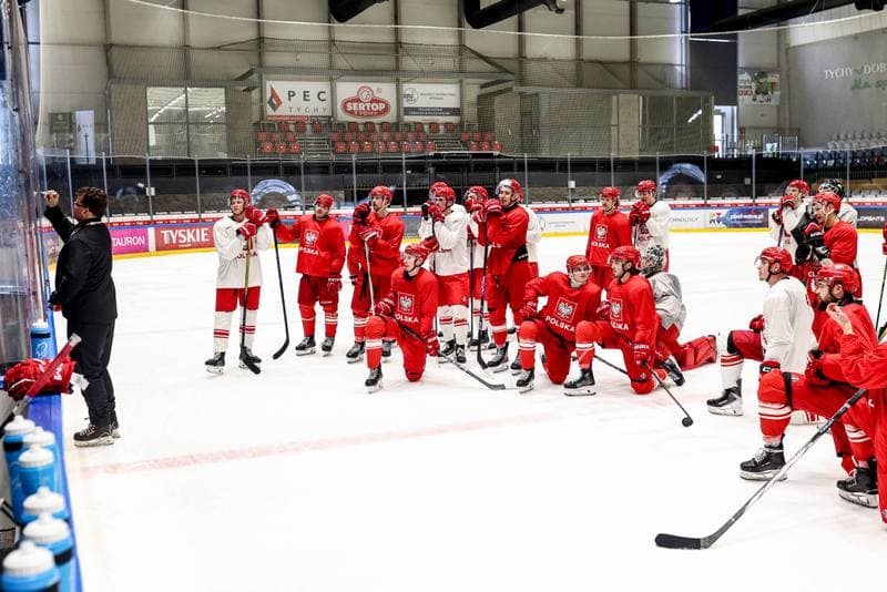 Ice Hockey. Poland national team. Training. 09.12.2025