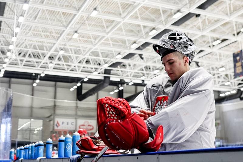 Ice Hockey. Poland national team. Training. 09.12.2025