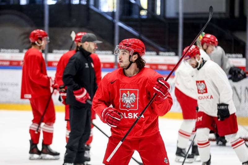Ice Hockey. Poland national team. Training. 09.12.2025