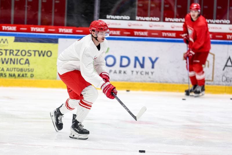 Ice Hockey. Poland national team. Training. 09.12.2025